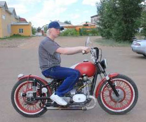 Мотоцикл руками студента из Улан-Удэ