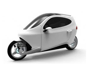 Электрический мотоцикл из будущего